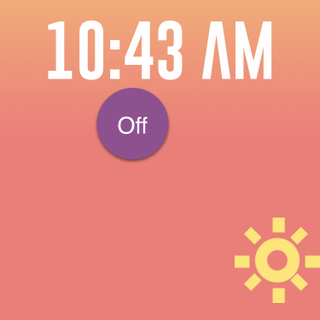 If disgusting sounds don’t work, a game of skill serves as a backup to wake you up.